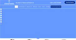 Desktop Screenshot of classmaids.com